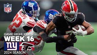 New York Giants vs. Atlanta Falcons Game Highlights | NFL 2024 Season Week 16