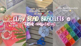 Clay Bead Bracelets! || TikTok Compilation