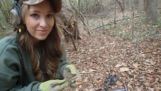 Metal Detecting with Abby! - Found some Civil War Relics! | Nugget Noggin
