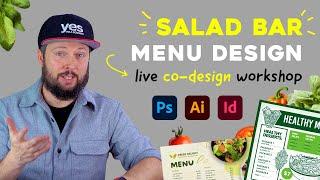 Design Workshop - Salad Bar Menu Design