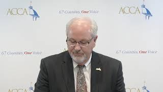 Message from ACCA President Randy Vest | 2020-2021 County Process | Study