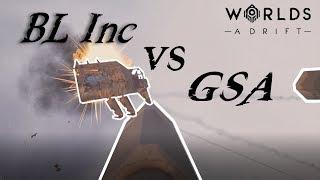 BL Inc vs GSA + Gold Fish / 9 vs '30' - Worlds Adrift PvP