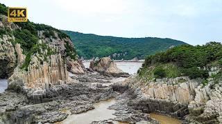 Исследуем морской каменный лес Китая: здесь спрятано 1,2 миллиона базальтовых колонн!