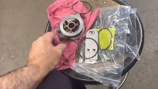 Pontiac Sunbird GT Turbo oil cooler adapter