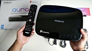 Humax Aura UHD 4K Freeview Recorder with Android TV OS - 1TB - HYBRID TV BOX