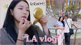 미국 VLOG #2 유니버셜 스튜디오 입성 !! ‍️🪄+미국 찐데일리 메이크업 같이 준비해요  | 소윤 Soyoon