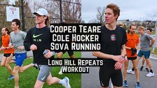Cooper Teare & Cole Hocker - Sova Running | Long Hill Repeats + Tempo