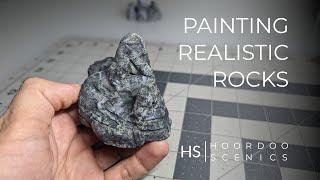 Tutorial: Painting realistic rocks