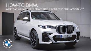 How to use BMW's Intelligent Personal Assistant | BMW How-To