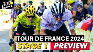 Tour de France 2024 STAGE 1 PREVIEW - Can Tadej Pogacar TAKE THE YELLOW ALREADY?
