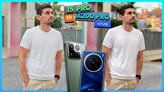 Xiaomi 15 PRO vs vivo X200 PRO ¡DUELO MUY PREMIUM! | ZEISS vs LEICA