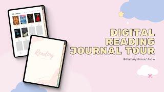 Digital Reading Journal Tour - The Busy Planner Studio