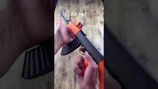 ORIGAMI WORLD WEAPON AK-47 PAPER CRAFT TUTORIAL | HOW TO MAKE AK-47 ORIGAMI CRAFTING | DIY PAPER GUN