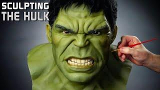 Hulk Life-sized Sculpture Timelapse - Avengers