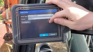 How to change radio channels on Topcon 3DMC v.15