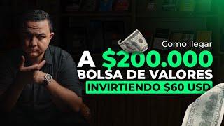Como llegar a $200 000 en dividendos invirtiendo $60mes