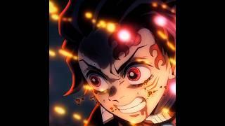 Tanjiro & Nezuko Bright Red Sword Demon Slayer S3 4k Edit