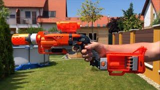 Nerf Hammershot inline cylinder mod