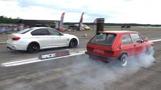 450HP VW Golf 1 GTi 16v Turbo vs 750HP BMW M3 F80