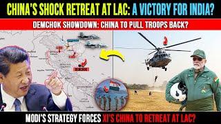 India vs China Breakthrough: PLA Retreat at Demchok vs Indian Army