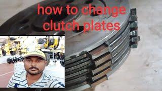 How to change clutch plates of KK IC 406D