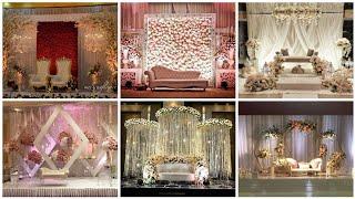 Simple and Royal Wedding Reception Stage Decoration Ideas 2024| Latest Reception Decoration Ideas