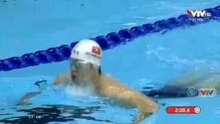 Trần Hưng Nguyên giành huy chương vàng bơi 400m hỗn hợp nam SEA Games 30 Philippines