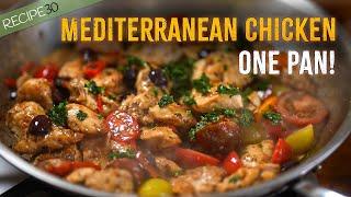 Healthy Mediterranean Chicken Recipe Made Easy!