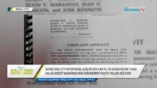 Balitang Bicolandia: Dating Iriga City Mayor Madel Alfelor asin 4 iba pa, pig-sangatan nin 7 kaso