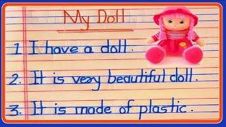 10 Lines on My Doll in English/ My Doll 10 Lines in English/ essay Writing in English My Doll