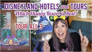 Disneyland Resort Hotel TOURS - ALL 3 Disney Resorts