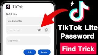 Tiktok lite ka password kaise pata kare||How to find tiktok lite password if we forget||Tiktok lite