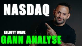 NASDAQ Technische Analyse | Elliott Wave Analysis and GANN Zeitzyklen Analyse