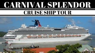 Carnival Splendor Cruise Ship Tour & Balcony Stateroom