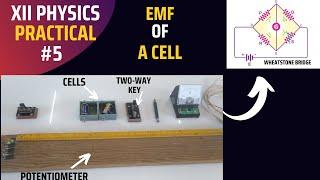 Determine the EMF of a Cell using Potentiometer Experiment | FSc 2nd Year Practical 2024