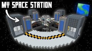 I Made A Working Space Station in Survival Minecraft!