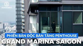 Review bên trong căn hộ GRAND MARINA SAIGON + JW MARRIOTT phiên bản ĐỘC BẢN 185m2 tại TẦNG PENTHOUSE