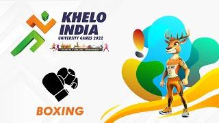 BOXING LIVE  SEMI FINALS - Khelo India University Games 2022 | DD Sports