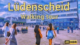 Lüdenscheid Germany/ Tour in Lüdenscheid NRW  4k 60fps