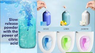 Automatic Royal Blue Bubble Toilet Cleaner | 90-Day Freshness & Deodorization! Global Gadget Hub