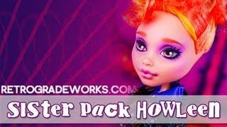 Monster High Custom Sister Pack Howleen Repaint