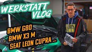 Werkstatt Vlog | BMW M3 G80 ECU Unlock | Seat Leon Exhaust + Downpipe uvm..