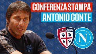 CONTE in conferenza stampa per Cagliari-Napoli ️ Novità su Kvara-Lukaku e McTominay 