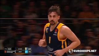 Khimki Moscow Region-Zenit St. Petersburg 81-83: Alexey Shved (30 points)