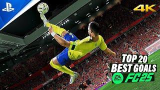 FC 25 | TOP 20 BICYCLE KICK GOALS | PS5 4K