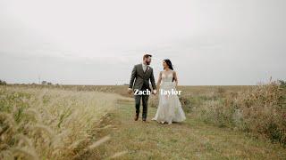 Iowa Wedding Video // Zach and Taylor