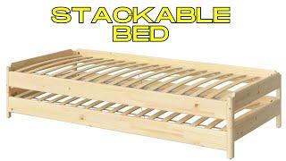 IKEA UTÅKER Review: The Stackable Bed Solution For 2 Kids.