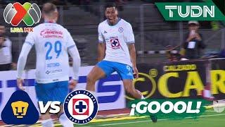 ¡GOL DE VESTIDOR! Ángel Sepúlveda no FALLA | Pumas 0-1 Cruz Azul | Liga Mx -AP2024 - J14 | TUDN