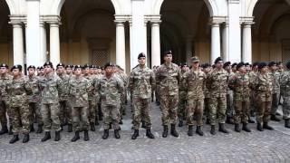 Accademia Militare Modena accensione fiaccola giochi Militari.