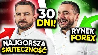 30 DNI HANDLU na RYNKU FOREX! (Najgorsza SKUTECZNOŚĆ?)